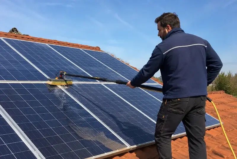 Nettoyage et entretien de panneaux solaires à Rians